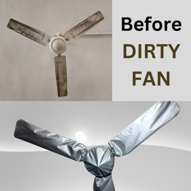 Ceiling fan Cover Dust Resistant.