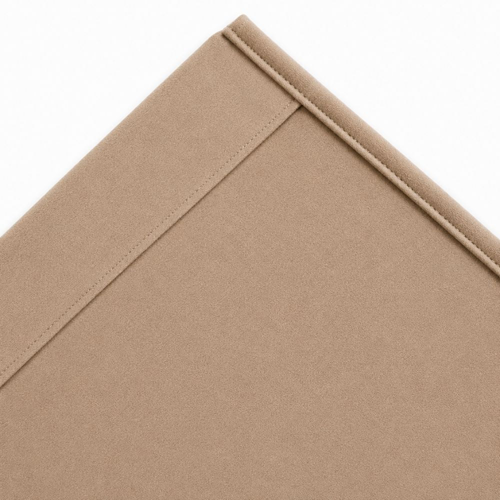 Premium Velvet Curtain for Bedrooms & Living Rooms - Brown