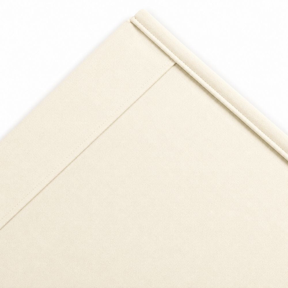 Premium Velvet Curtain for Bedrooms & Living Rooms - White