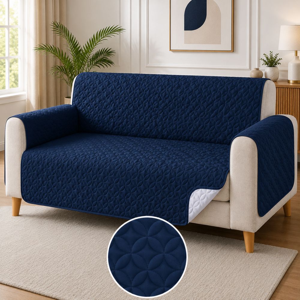 Microfiber Quilted Sofa Covers-6 Colors