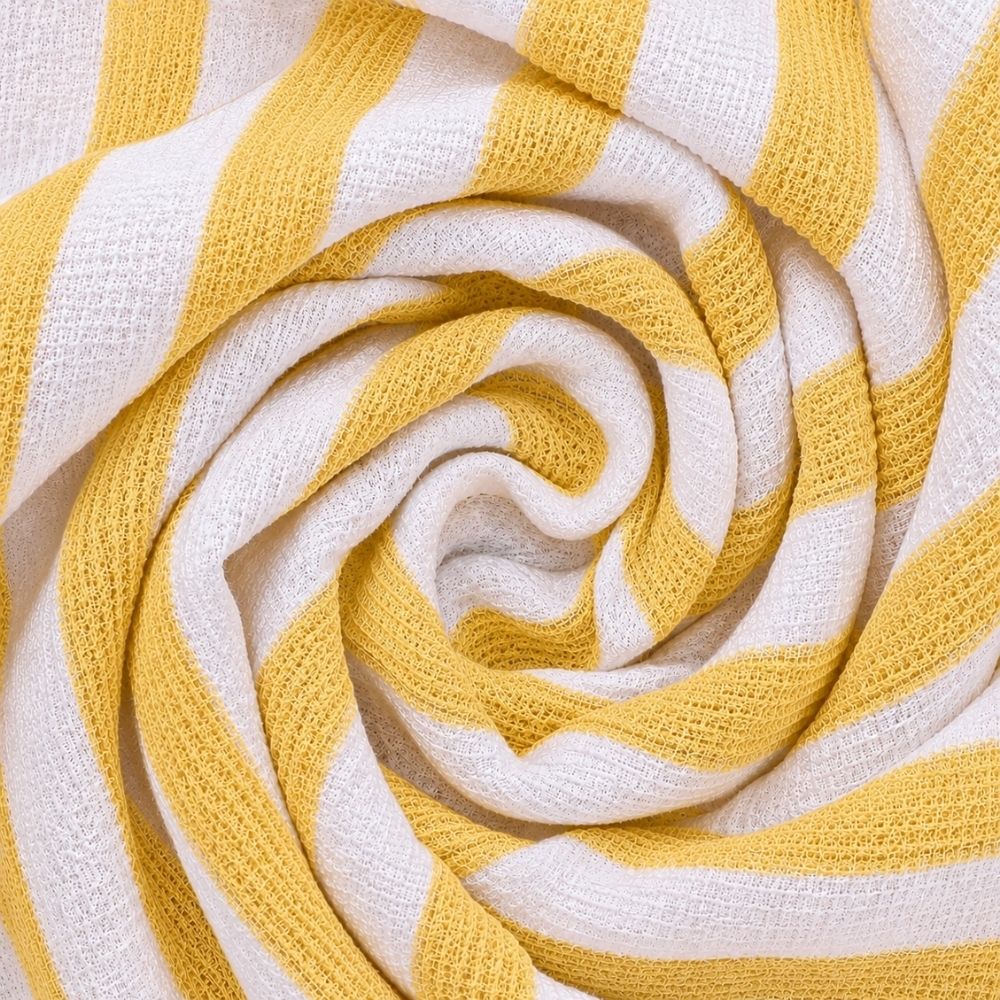 Terry Towel Waterproof Mattress Protector With Elastic Fitting – Yellow