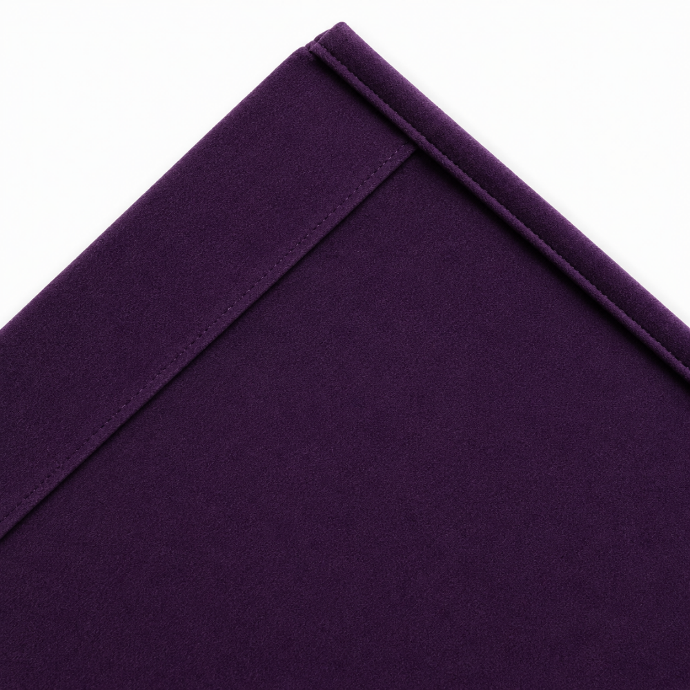 Premium Velvet Curtain for Bedrooms & Living Rooms - Dark Purple
