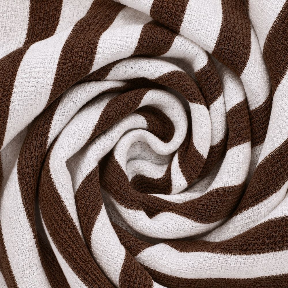 Terry Towel Waterproof Mattress Protector With Elastic Fitting – Brown