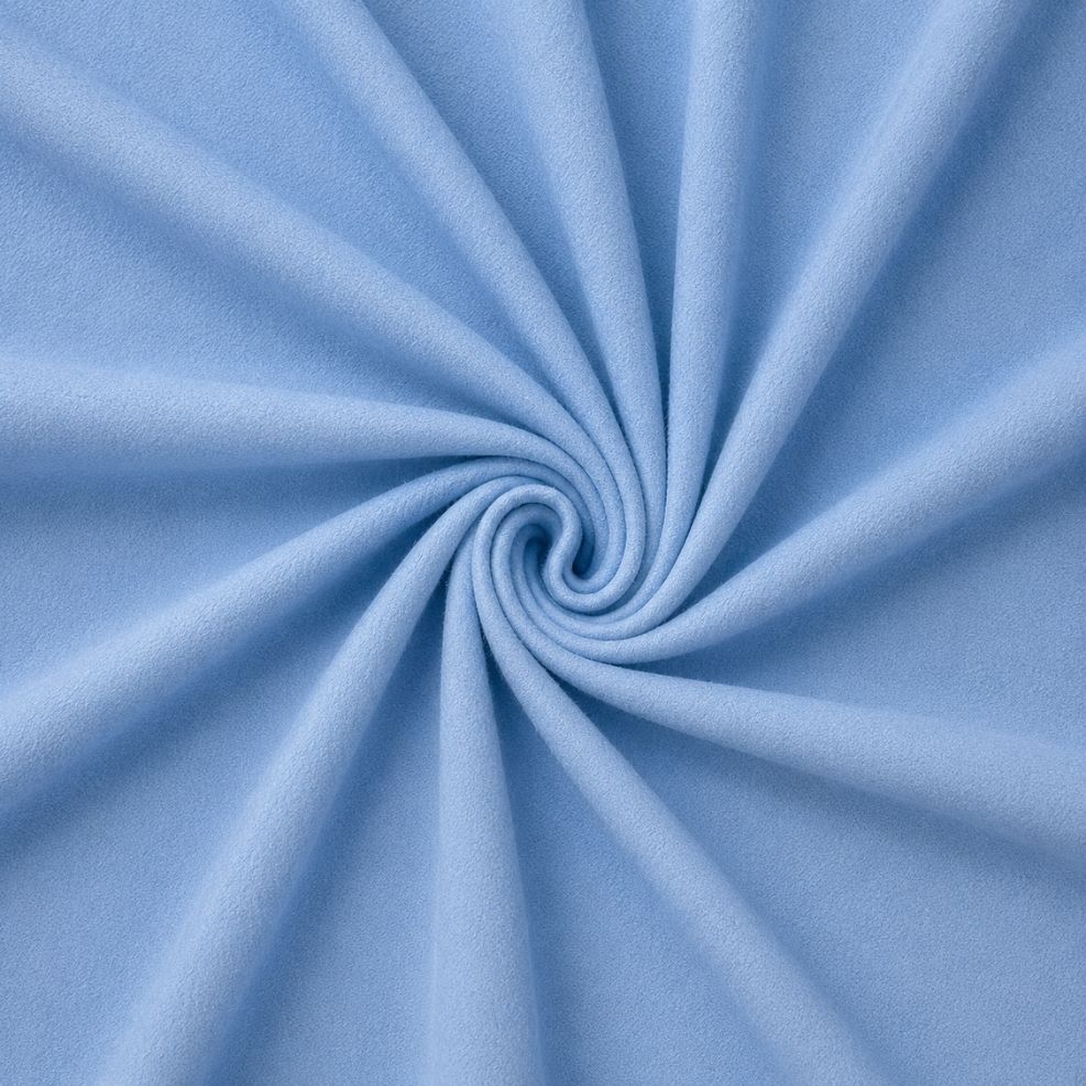 Premium Velvet Curtain for Bedrooms & Living Rooms - Sky Blue