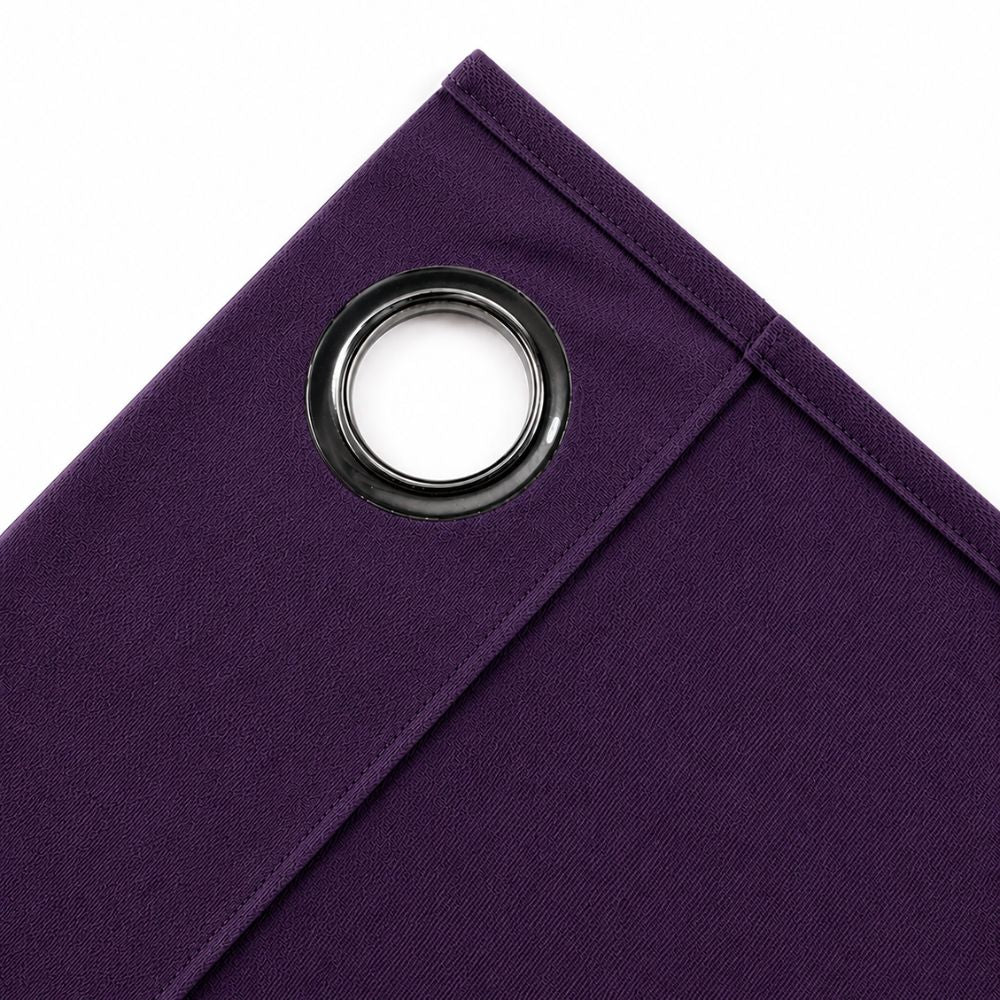 Premium Velvet Curtain for Bedrooms & Living Rooms - Dark Purple