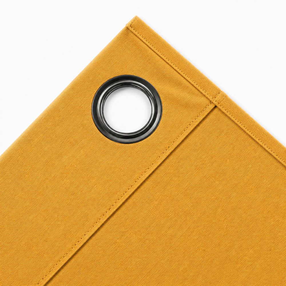 Premium Velvet Curtain for Bedrooms & Living Rooms - Yellow