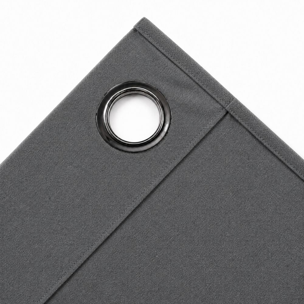 Premium Velvet Curtain for Bedrooms & Living Rooms - Dark Gray